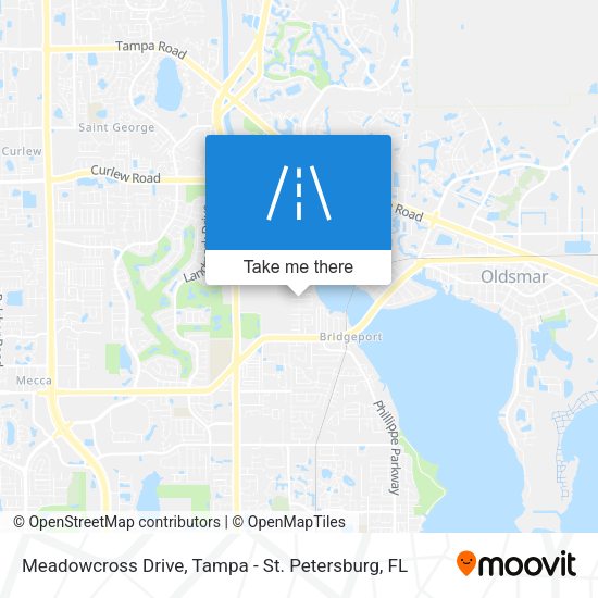 Meadowcross Drive map