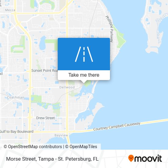 Morse Street map