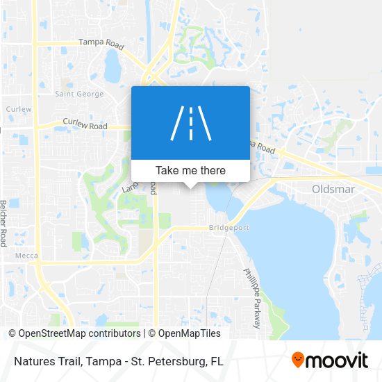 Natures Trail map