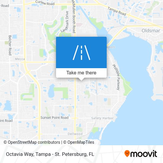 Octavia Way map