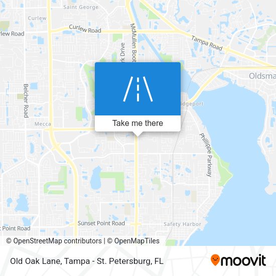 Mapa de Old Oak Lane