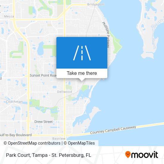 Park Court map