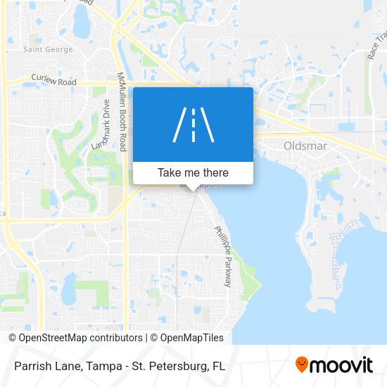Parrish Lane map