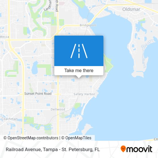 Railroad Avenue map