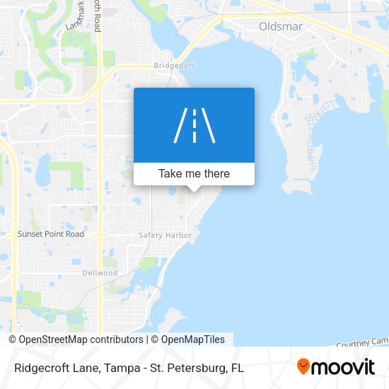 Mapa de Ridgecroft Lane