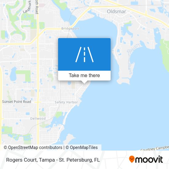 Rogers Court map