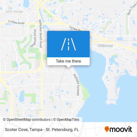 Scoter Cove map