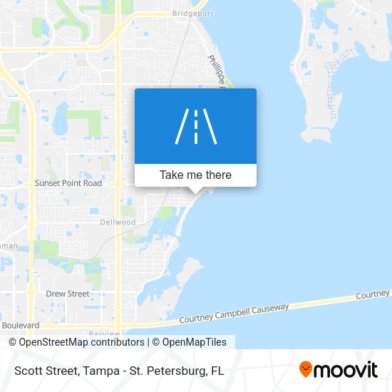 Mapa de Scott Street