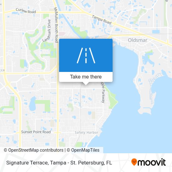 Signature Terrace map