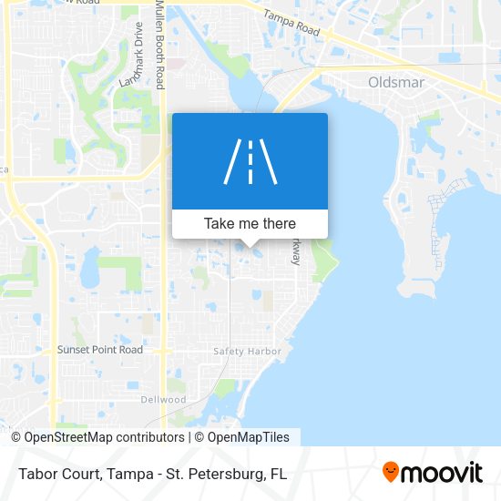 Tabor Court map