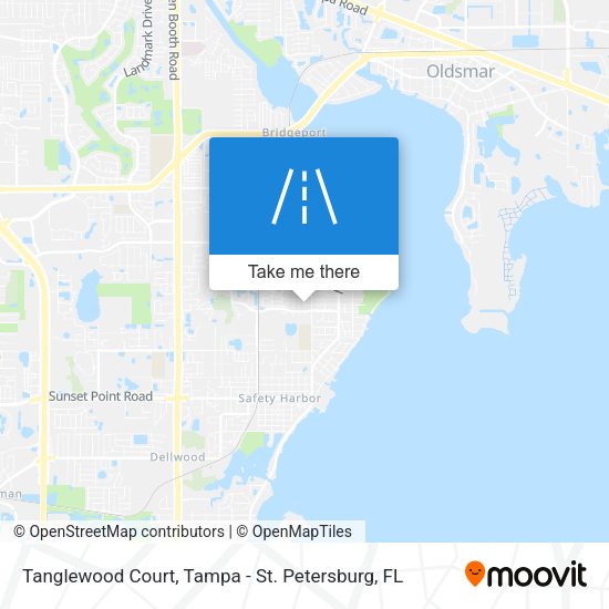 Tanglewood Court map