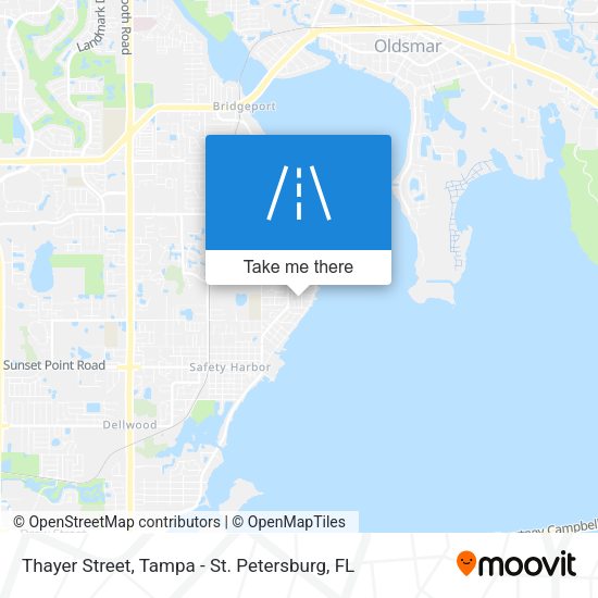 Thayer Street map
