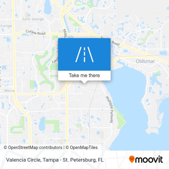 Valencia Circle map