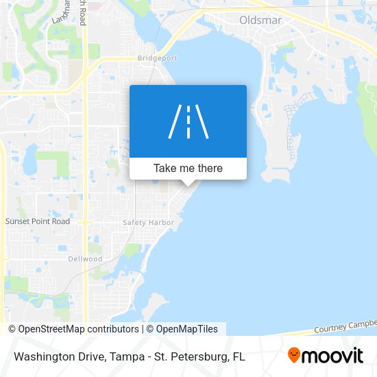 Mapa de Washington Drive