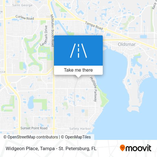 Mapa de Widgeon Place