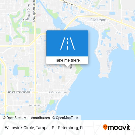 Willowick Circle map