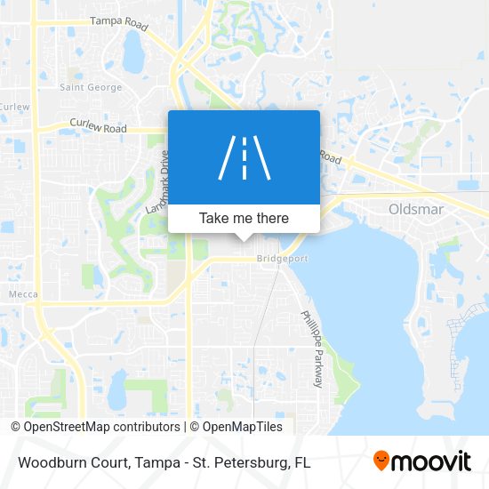 Mapa de Woodburn Court