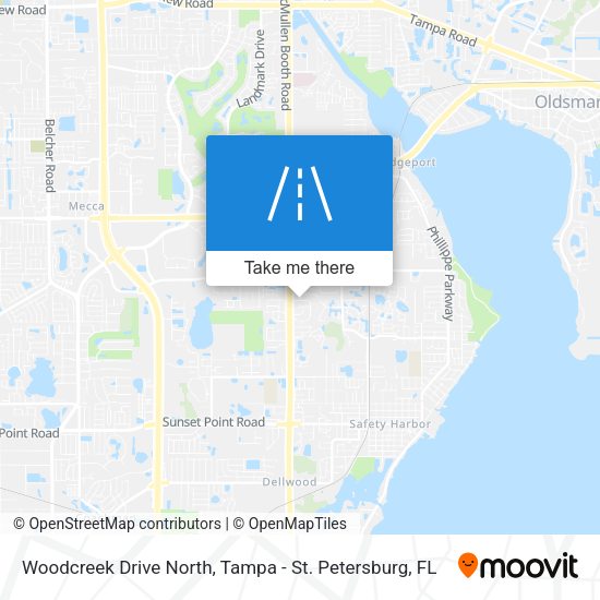 Mapa de Woodcreek Drive North