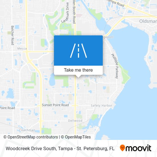 Mapa de Woodcreek Drive South