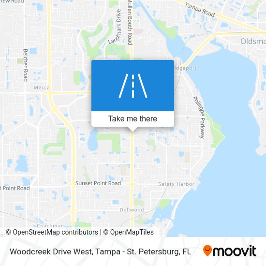 Mapa de Woodcreek Drive West