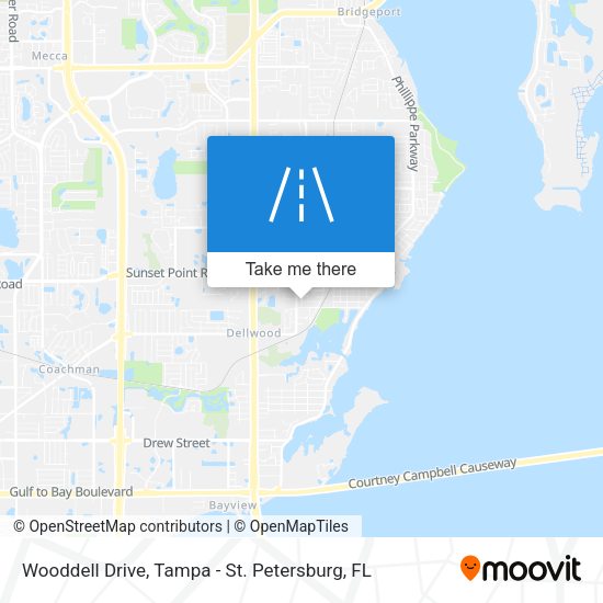 Wooddell Drive map