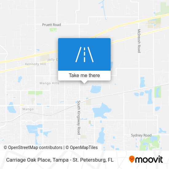 Mapa de Carriage Oak Place