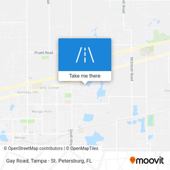 Gay Road map