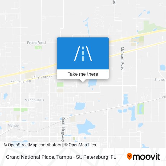 Mapa de Grand National Place