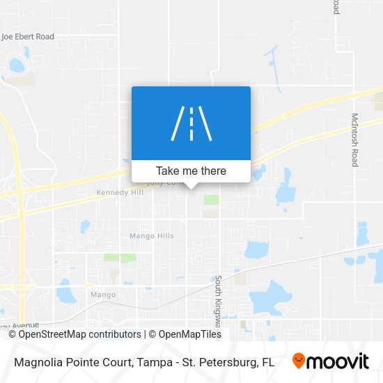Magnolia Pointe Court map