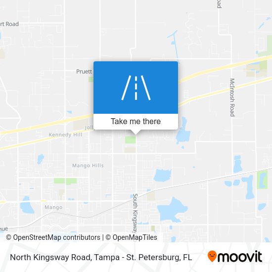 Mapa de North Kingsway Road