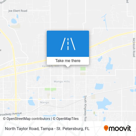 Mapa de North Taylor Road