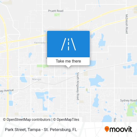 Park Street map