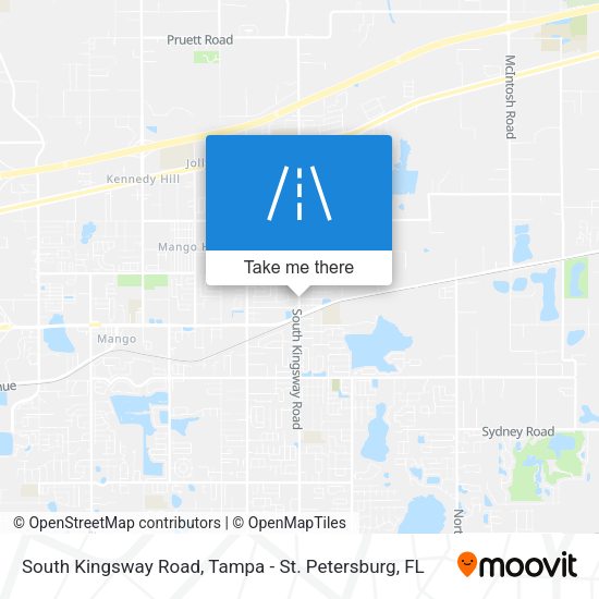Mapa de South Kingsway Road