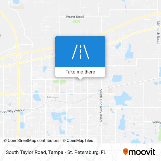 Mapa de South Taylor Road
