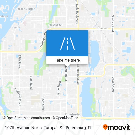 Mapa de 107th Avenue North
