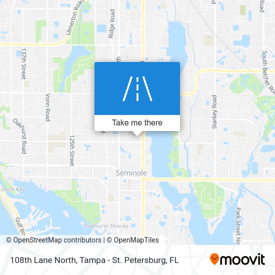 Mapa de 108th Lane North