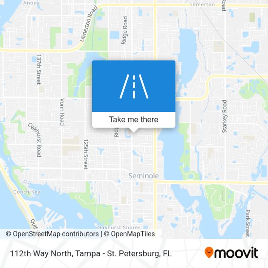 Mapa de 112th Way North