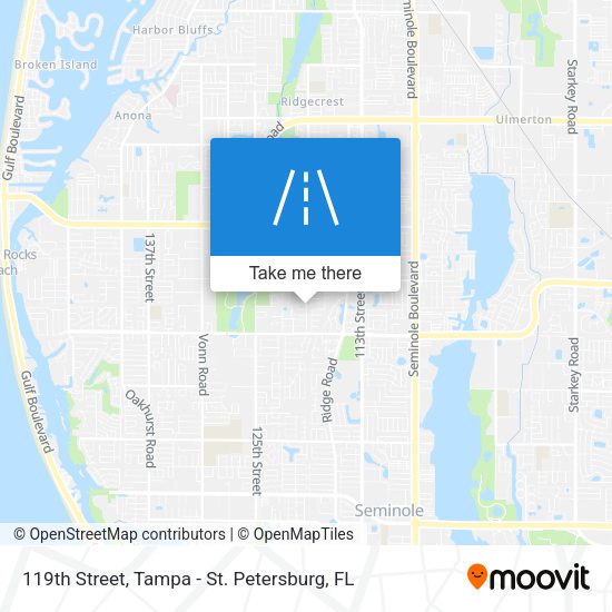 119th Street map