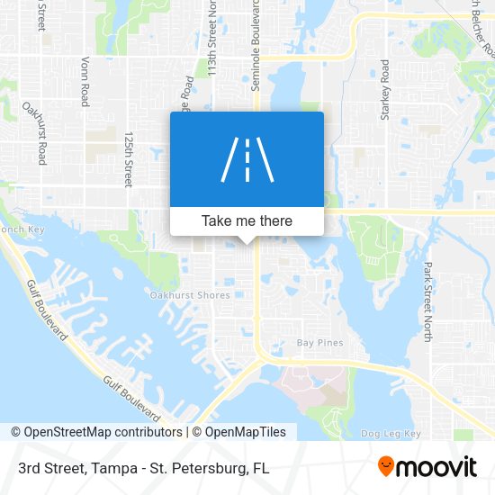 3rd Street map