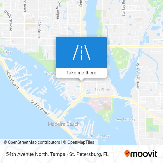 Mapa de 54th Avenue North
