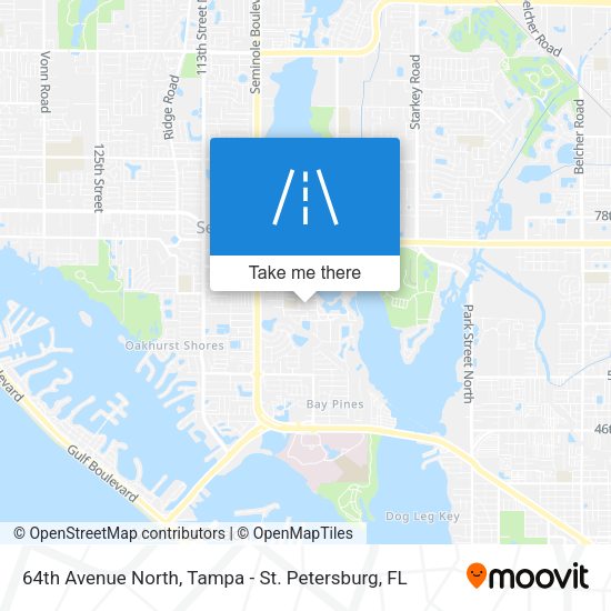 Mapa de 64th Avenue North