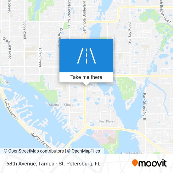 Mapa de 68th Avenue
