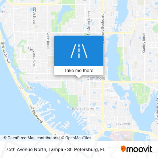 Mapa de 75th Avenue North