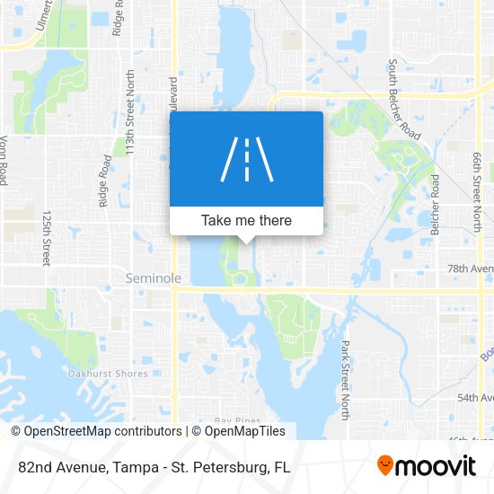 82nd Avenue map