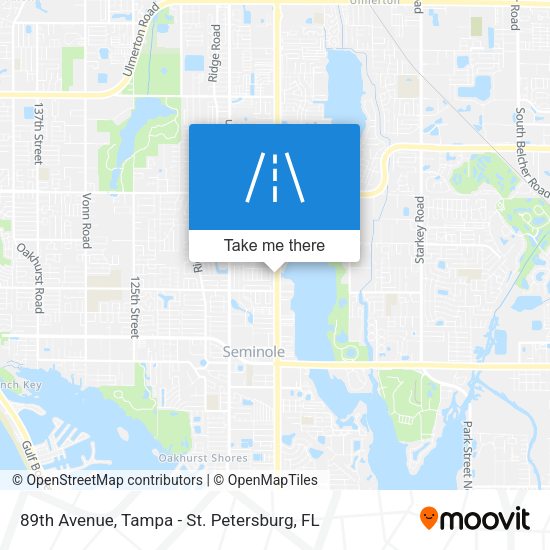 Mapa de 89th Avenue