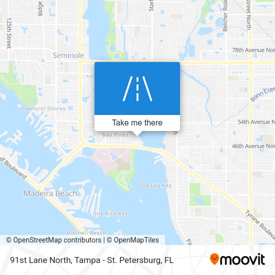 Mapa de 91st Lane North
