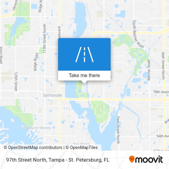 Mapa de 97th Street North