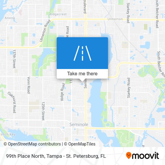 Mapa de 99th Place North