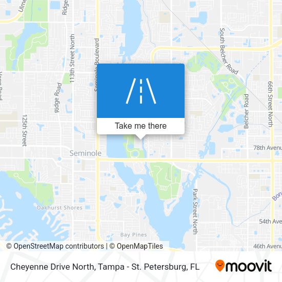 Cheyenne Drive North map