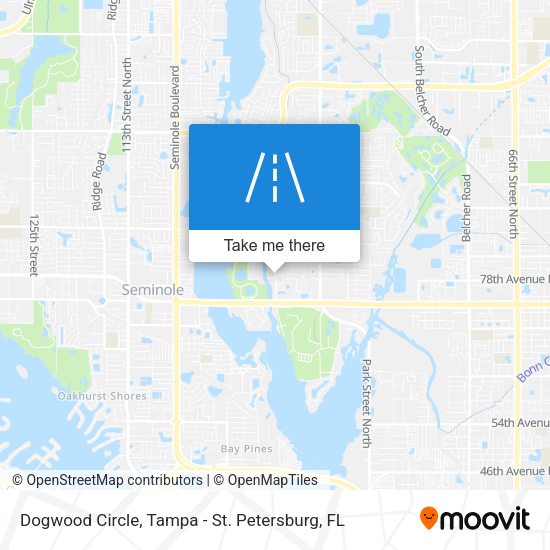 Dogwood Circle map